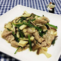 みかかめ's cooksnap of when they made 豚こまと野菜のチーズ炒め.