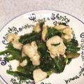 むかにゃんズ's cooksnap of when they made 鶏むね肉とほうれん草の炒め物.