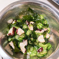 いちこ1231's cooksnap of when they made 定番料理【蛸とワカメの酢の物】.
