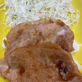 achanuha's cooksnap of when they made 超簡単なのに絶品☆豚ロース肉の生姜焼き.