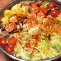 あいぱらりん's cooksnap of when they made 魚介のアヒージョスープ鍋.