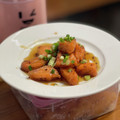 クックMOE6IF☆'s cooksnap of when they made 鮭のからあげハニーマスタード和え.