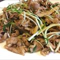 kuuring's cooksnap of when they made 牛肉＆舞茸☆バター醤油炒め.