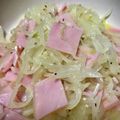 パキピ's cooksnap of when they made 常備菜に！簡単副菜ハムと玉ねぎのマリネ.