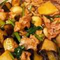 うさみちゃん★'s cooksnap of when they made 里芋と牛肉と秋なすの生姜醤油炒め.