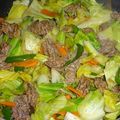 のんこ's cooksnap of when they made 牛肉とキャベツのオイスター炒め.