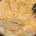 ハル07's cooksnap of when they made カルボナーラ.