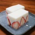 YCHキッチン's cooksnap of when they made 苺の牛乳寒天.