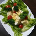 めがねロック's cooksnap of when they made 豆腐サラダ.