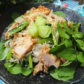 虹色♪︎ちゅーりっぷ's cooksnap of when they made 鶏のから揚げと小松菜ともやしのおひたし☆.