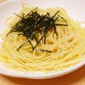 hitomi♪＊'s cooksnap of when they made ソースは混ぜるだけ♪明太子スパゲティ.