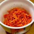 まっちゃ小豆's cooksnap of when they made ☆簡単☆　にんじんのナムル.