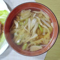 Cony◎'s cooksnap of when they made 舞茸と長ねぎの炒め味噌汁♪.