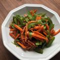 栗丸うさぎ's cooksnap of when they made ピーマンとにんじんのきんぴら.