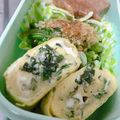 midori_'s cooksnap of when they made 白だしで簡単♬大葉入り出汁巻き卵.