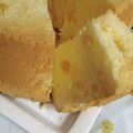 ゆずカフェ's cooksnap of when they made パインチーズケーキのシフォン.