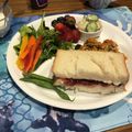栗丸うさぎ's cooksnap of when they made 無花果ジャムとクリームチーズのサンド.