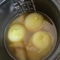 檸檬パン's cooksnap of when they made 血液サラサラ　炊飯器で丸ごと玉ねぎスープ.
