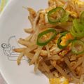 あきつま（杏花☆）'s cooksnap of when they made もやしと卵のウスター&オイスター炒め.