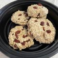 YuMy84's cooksnap of when they made 混ぜるだけ　簡単オートミールクッキー　.