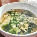 Superlittleboo's cooksnap of when they made ワカメと溶き卵の中華風スープ.
