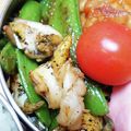 ﾋﾟﾛﾐ♡'s cooksnap of when they made つぶ貝とスナップエンドウの炒め物.