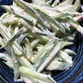 手抜きクック's cooksnap of when they made キュウリのおかかマヨ和え.