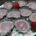 micchan33's cooksnap of when they made 苺の米粉蒸しパン☆.