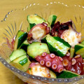 ルパンのかあさん☆彡's cooksnap of when they made タコときゅうりのキムチ和え.