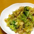 ルパンのかあさん☆彡's cooksnap of when they made 春キャベツの外葉でレンチンおかか和え❀.