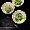 ルぴあ's cooksnap of when they made ほうれん草の胡麻和え.