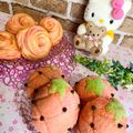３匹の大ぶたママ's cooksnap of when they made メロンパンdeコッタ・レイヤータイプ.
