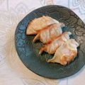 yesmama's cooksnap of when they made 里芋でカレー味の揚げ餃子.