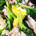 1男4女のママ's cooksnap of when they made 豚こま＆ふわ卵甘酢あんかけ丼.