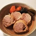 ちーくんちのごはん's cooksnap of when they made じゅわ～っとおいしい♪油揚げの挽き肉巻き.