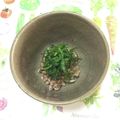 おはなすき's cooksnap of when they made シソ納豆　混ぜるだけ♪.