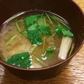 プルンバゴ's cooksnap of when they made えのきとみつばのお味噌汁♪.