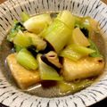 ばたみそーぱん☆'s cooksnap of when they made 揚げ高野豆腐と青梗菜のとろみ中華煮.