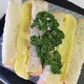 ゆずカフェ's cooksnap of when they made ☆レンジで仕上げ☆厚焼き玉子サンド.