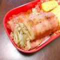 ステルトミチル's cooksnap of when they made 食べ応え抜群！ズボラえのきのベーコン巻き.