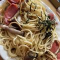 岩手のまま's cooksnap of when they made 簡単☆玉ねぎとしめじの和風スパゲッティ.