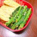ステルトミチル's cooksnap of when they made 白だしで簡単！菜の花のからし和え☆.