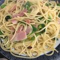 環ーたまきー's cooksnap of when they made なばなとベーコンのペペロンチーノ.