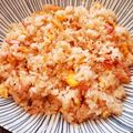 あーこ姐's cooksnap of when they made 焼きあご香る♪和風チャーハン.