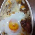 たみゅこ's cooksnap of when they made 残ったカレーdeマイルドカレードリア♡.