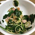 MAYUSHIZU's cooksnap of when they made ほうれん草の☆簡単スパサラ☆.