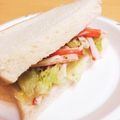 ★ぴよぴよ501★'s cooksnap of when they made もりもりレタスとカニカマサンド.