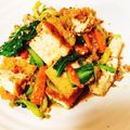 あつ☆ぱん's cooksnap of when they made 厚揚げと豚挽肉チンゲン菜のオイスター炒め.
