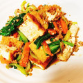 あつ☆ぱん's cooksnap of when they made 厚揚げと豚挽肉チンゲン菜のオイスター炒め.