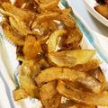 コハダちゃん's cooksnap of when they made 天ぷら粉でカリッサクッのオニオンスナック.
